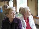Suzanne Pichon (Michel) (&agrave; g.) et sa soeur Ginette (Brun) 